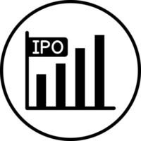 IPO Vector Icon Style