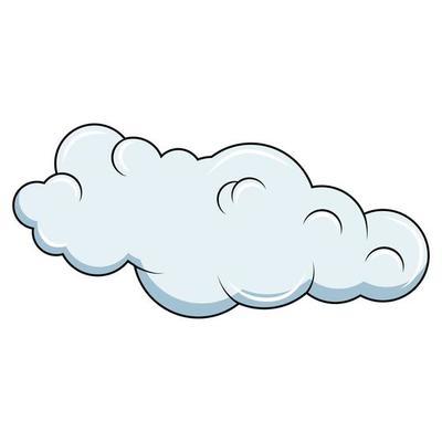 cute cloud cartoon illustration graphic