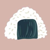 onigiri ,bien para gráfico diseño recurso. vector