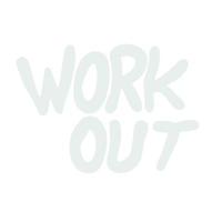 Work out quotes ,good for graphic design resource vector