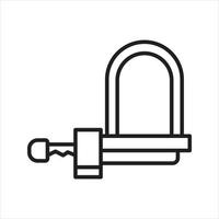 Lock illustration vector