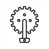 Gear illustration vector