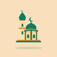 islamic background icon vector