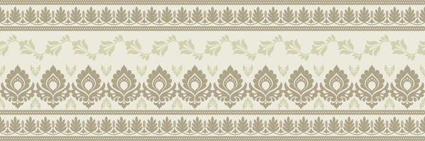 étnico modelo. pañuelo impresión. seda cuello bufanda o pañuelo. diseño para sari, patola, sari, dupatta, textil. loseta patrones. azteca estilo. floral antiguo. bohemio indio motivo estilo. ropa. vector. vector