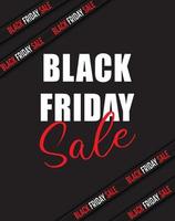 Black Friday Sale Banner Template vector