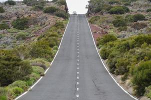 Road in the countryside photo