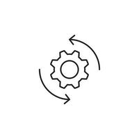 setting gear vector for Icon Website, UI Essential, Symbol, Presentation