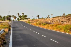 Road in the countryside photo