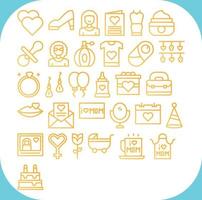 mother day icons for download vector