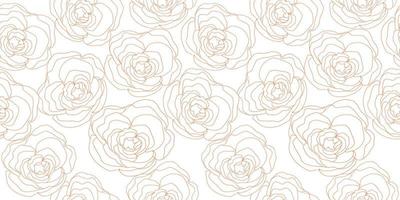 Cute flower pattern for surface design vector