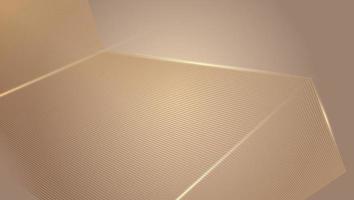 Abstract golden lines texture background shaped like tall buildings looking up vector
