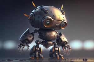 Mini robot. . photo