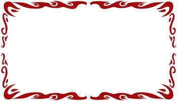 Abstract background illustration with a red theme vector