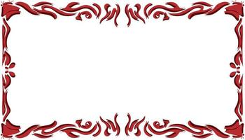 Abstract background illustration with a red theme vector