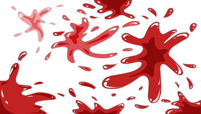 Abstract background illustration with a red theme