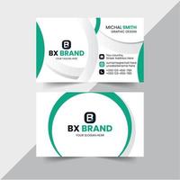 Modern Business Card Design Template vector