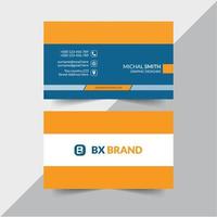 Modern Business Card Design Template vector