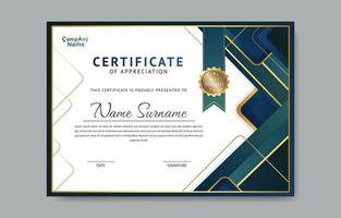 Professional Certificate Template Background vector