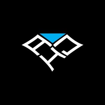 diseño creativo del logotipo de la letra ahj con gráfico vectorial, logotipo simple y moderno de ahj. vector