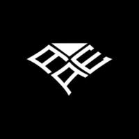 diseño creativo del logotipo de la letra aae con gráfico vectorial, logotipo simple y moderno de aae. vector