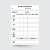 Annual Financial Overview,Yearly Financial Overview,Financial Tracker,Budget Planner,Yearly Financial Planner,Financial Goal,financial calendar,yearly overview,monthly overview,financial plan vector
