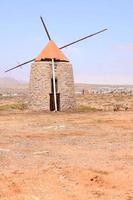 Traditional windmill on Tenerife photo