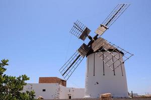 Traditional windmill on Tenerife photo