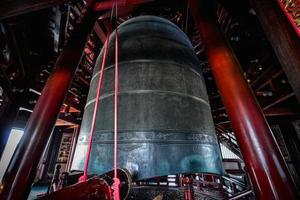 Giant big bell in famous temple photo