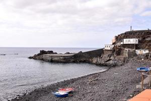 Scenic coastal view photo