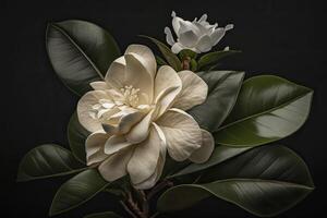 Gardenia close-up. . photo