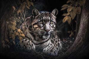 Clouded leopard. . photo