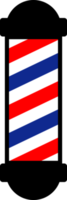 coiffeur magasin pôle, classique coiffeur magasin logo conception. Pour des hommes coiffeur cheveux pansement magasin pôle signe png