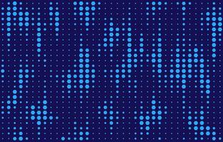 Halftone Hexagon Background vector