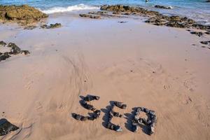 Beautiful beach on Tenerife photo