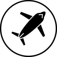 Plane Vector Icon Style