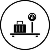 Baggage Limit Vector Icon Style