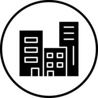 City Pollution Vector Icon Style