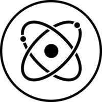 Atoms Vector Icon Style