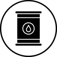 Oil Barrell Vector Icon Style