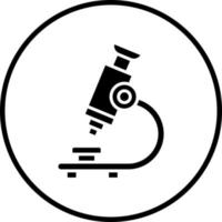 Microscope Vector Icon Style