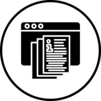 Documentation Portal Vector Icon Style