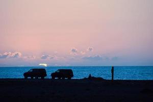 Scenic coastal view photo