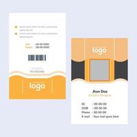 creativo plantillas negocio tarjeta. naranja negocio tarjetas profesional y elegante resumen tarjeta plantillas Perfecto para tu empresa y trabajo título. vector diseño plantillas. limpiar negocio tarjetas