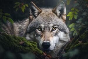 Wolf portraits. . photo