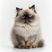 Himalayan cat. . photo