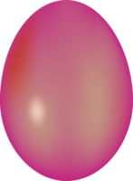 huevo de pascua colorido png