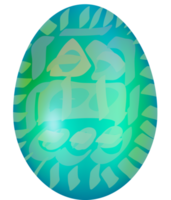 Colorful Easter egg png