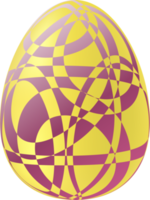 Colorful Easter egg png