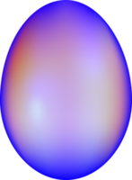 oeuf de pâques coloré png