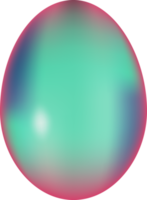 huevo de pascua colorido png